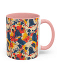 Bloom Pup Frenchietastic Splatter Accent Coffee Mug