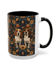 Beagle Buddies Meadow Magic Accent Coffee Mug