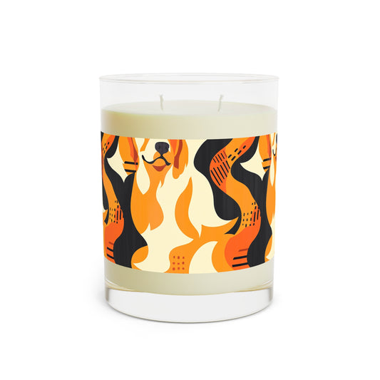 Golden Woof Abstract Glamour Scented Candle