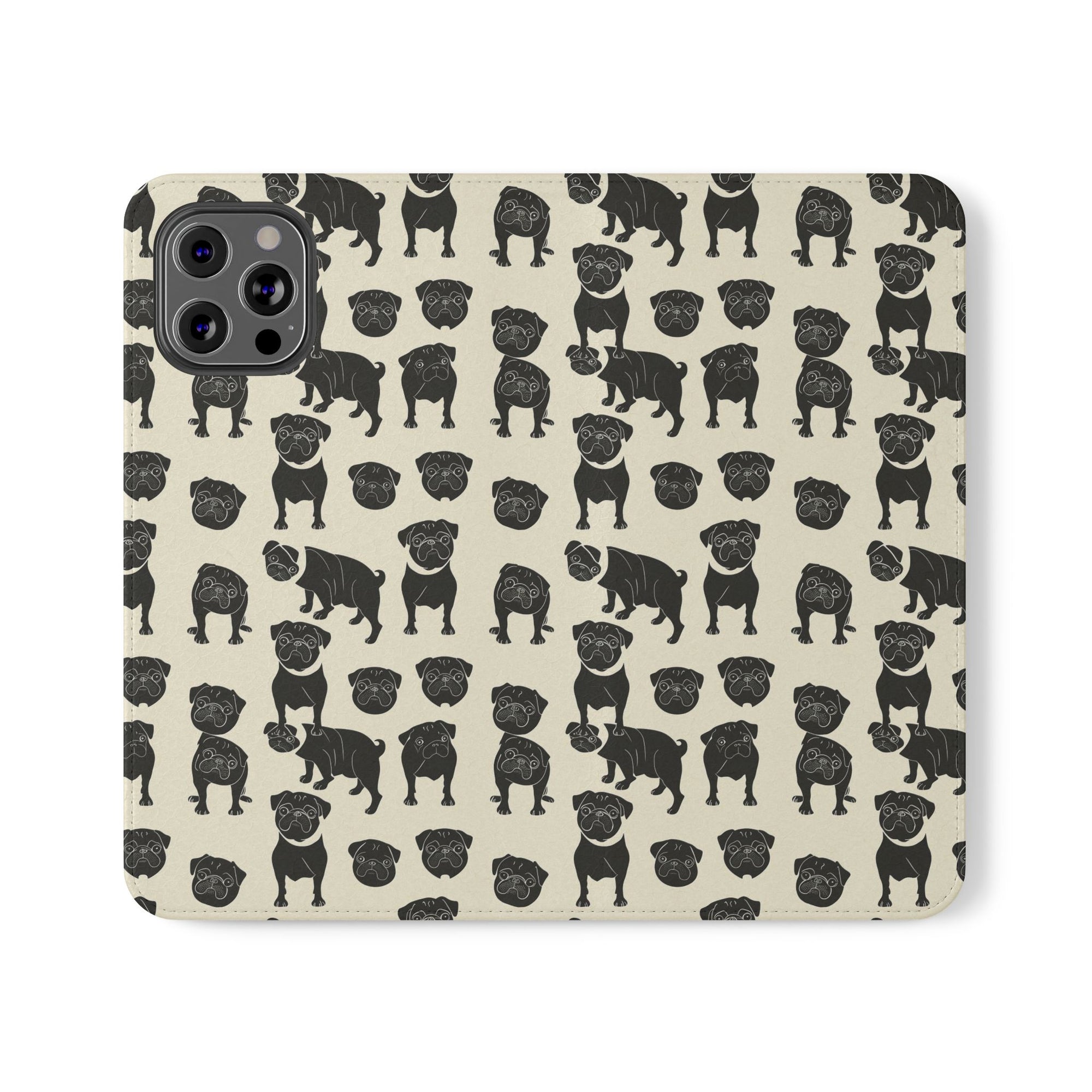 Puggie Pout Perfection Flip Cases