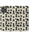 Puggie Pout Perfection Flip Cases