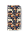 Bulldog Blossom Bonanza Flip Cases