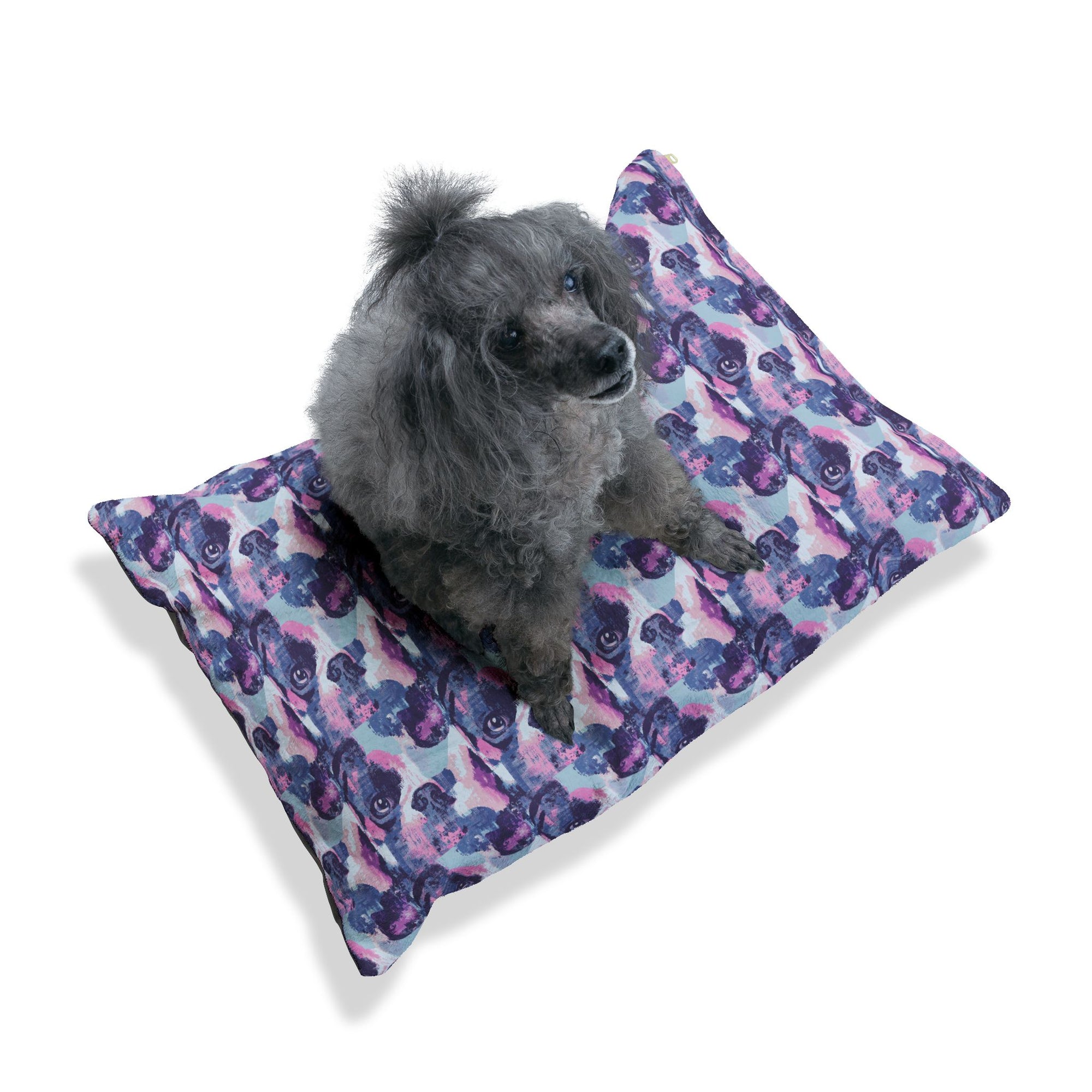Funky Geometric Boxerista Pet Bed