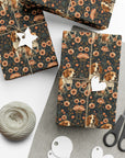 Beagle Blossom Bonanza Gift Wrap Papers