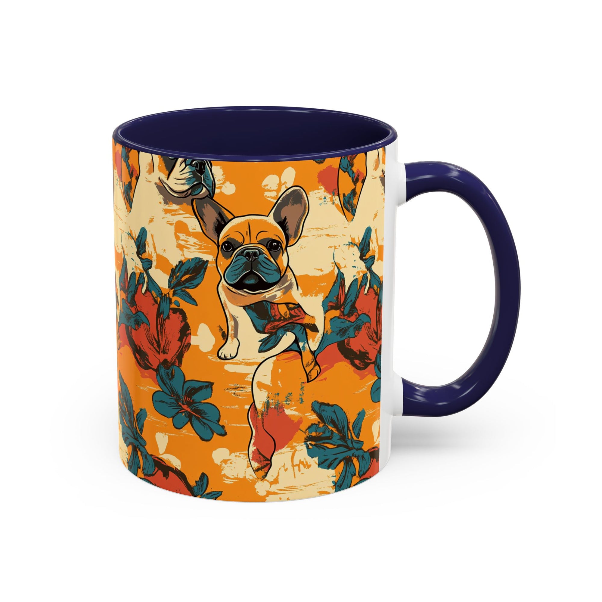 Frenchie Glow-Up Galore Accent Coffee Mug