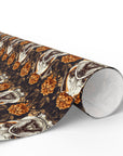 Bloomingly Bulldogistic Bouquet Wrapping Paper