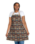 Pawsome Rottweiler Royalty Plaid Apron