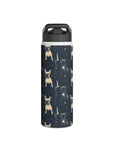 Frenchie Celestial Soar Stainless Steel Water Bottle