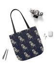 Celestial Boxer Bliss Canvas Tote Bag