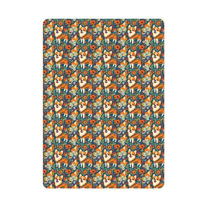 Corgi Carnival Couture Postcards