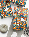 Corgi Carnival Couture Gift Wrap Papers