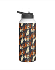 Beagle Glimmer Gaze Glamour Stainless Steel Water Bottle