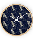 Celestial Boxer Bliss Wall Clock