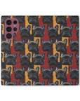 Chic Canine Checkmate - Frenchie Edition Flip Cases