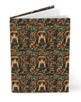 Labrador Lush Pooch Tapestry Hardcover Journal Matte