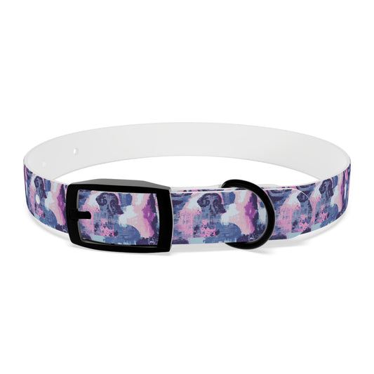 Funky Geometric Boxerista Dog Collar