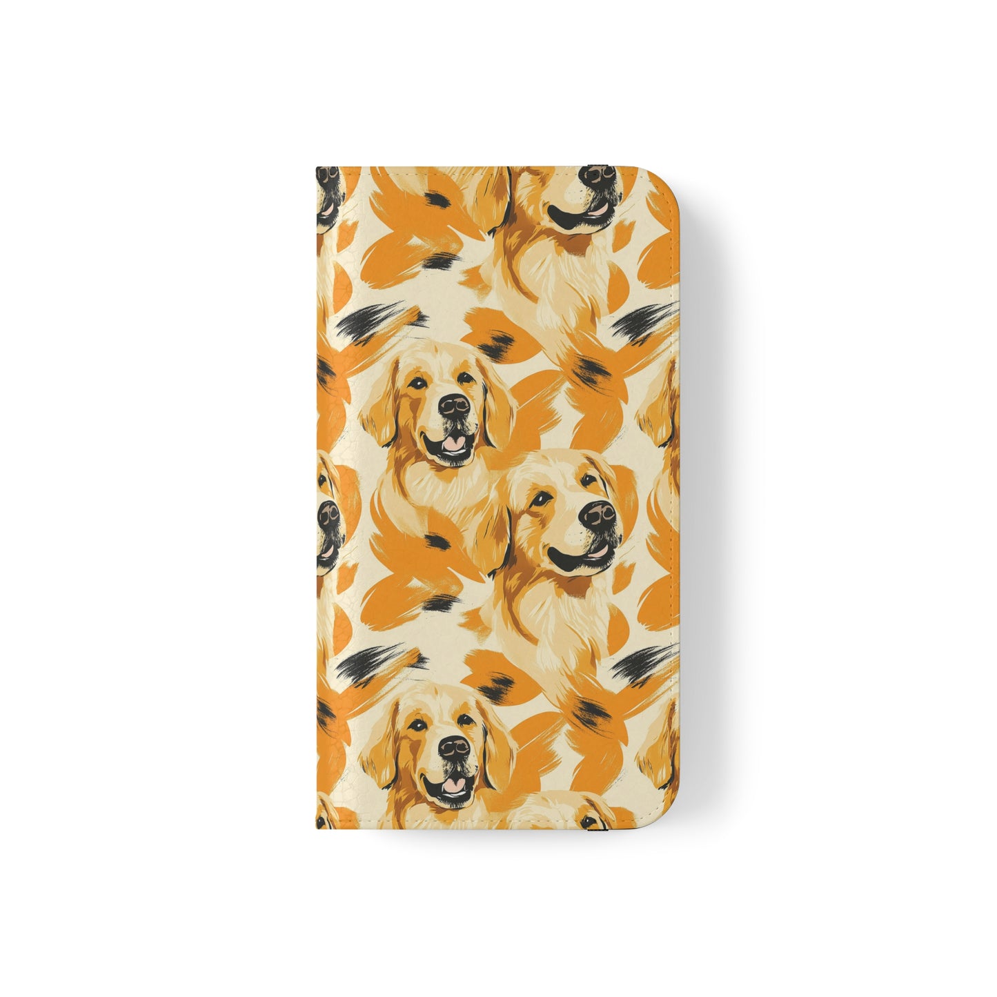 Golden Glitz 'n Glamour Woofwear Flip Cases