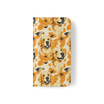 Golden Glitz 'n Glamour Woofwear Flip Cases