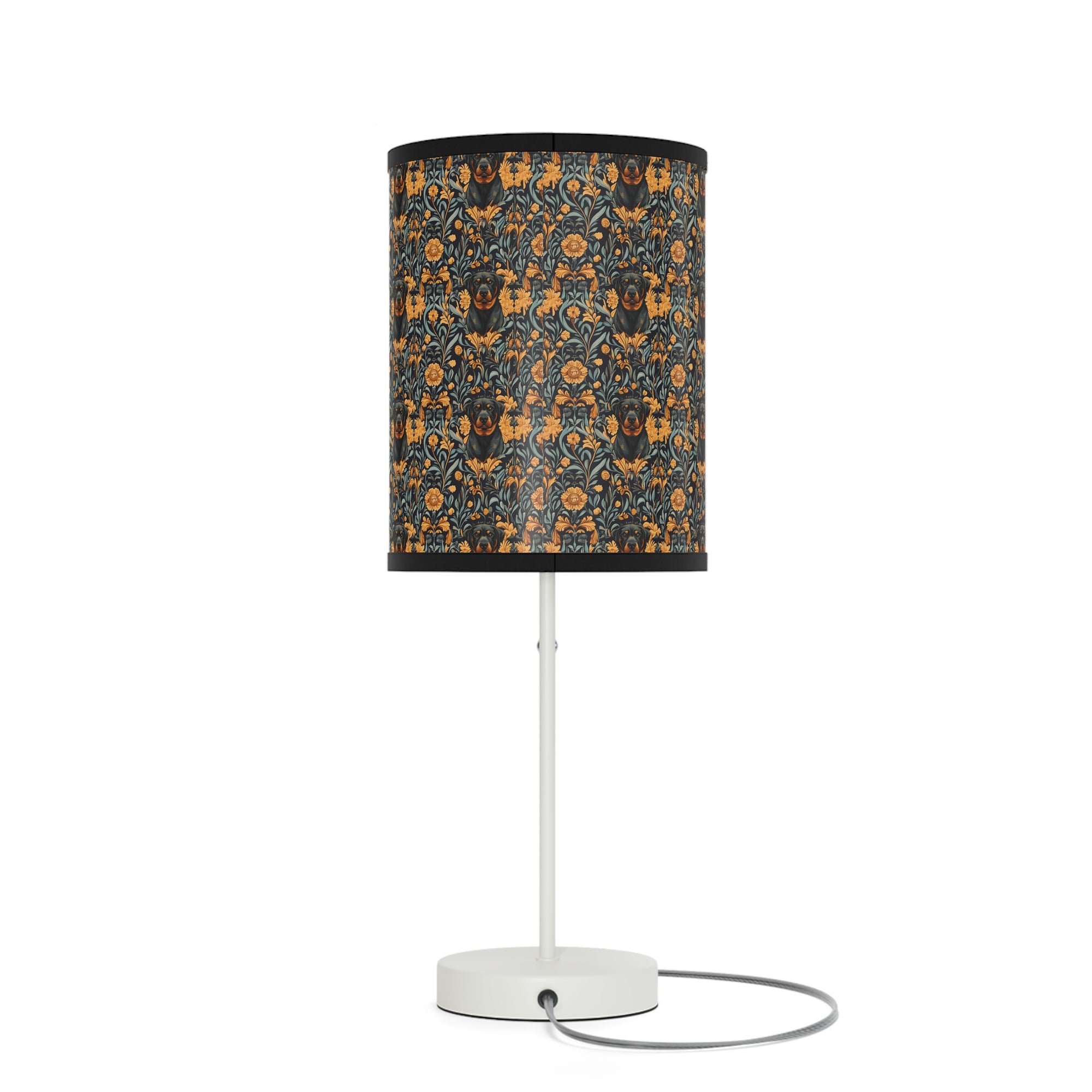 Ruffle Rottie Glamourific Lamp on a Stand