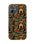 Labrador Lush Pooch Tapestry Slim Phone Cases