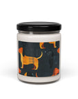 Dapper Dachshund Noir Glow Scented Soy Candle