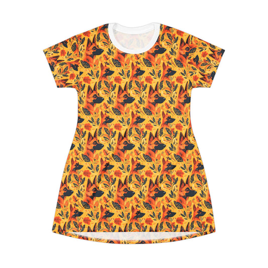 Shepherd Safari Retreat T-Shirt Dress