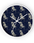 Celestial Boxer Bliss Wall Clock