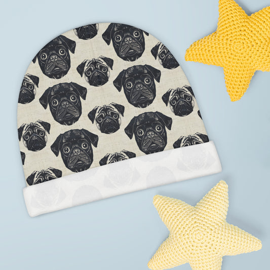 Pugalicious Enchantment Baby Beanie