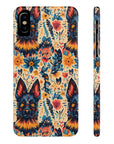 Bloomhound Shepherd Sentinel Slim Phone Cases