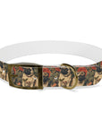 Blooming Pug Paradise Dog Collar