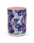 Funky Geometric Boxerista Accent Coffee Mug