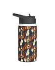 Beagle Glimmer Gaze Glamour Stainless Steel Water Bottle