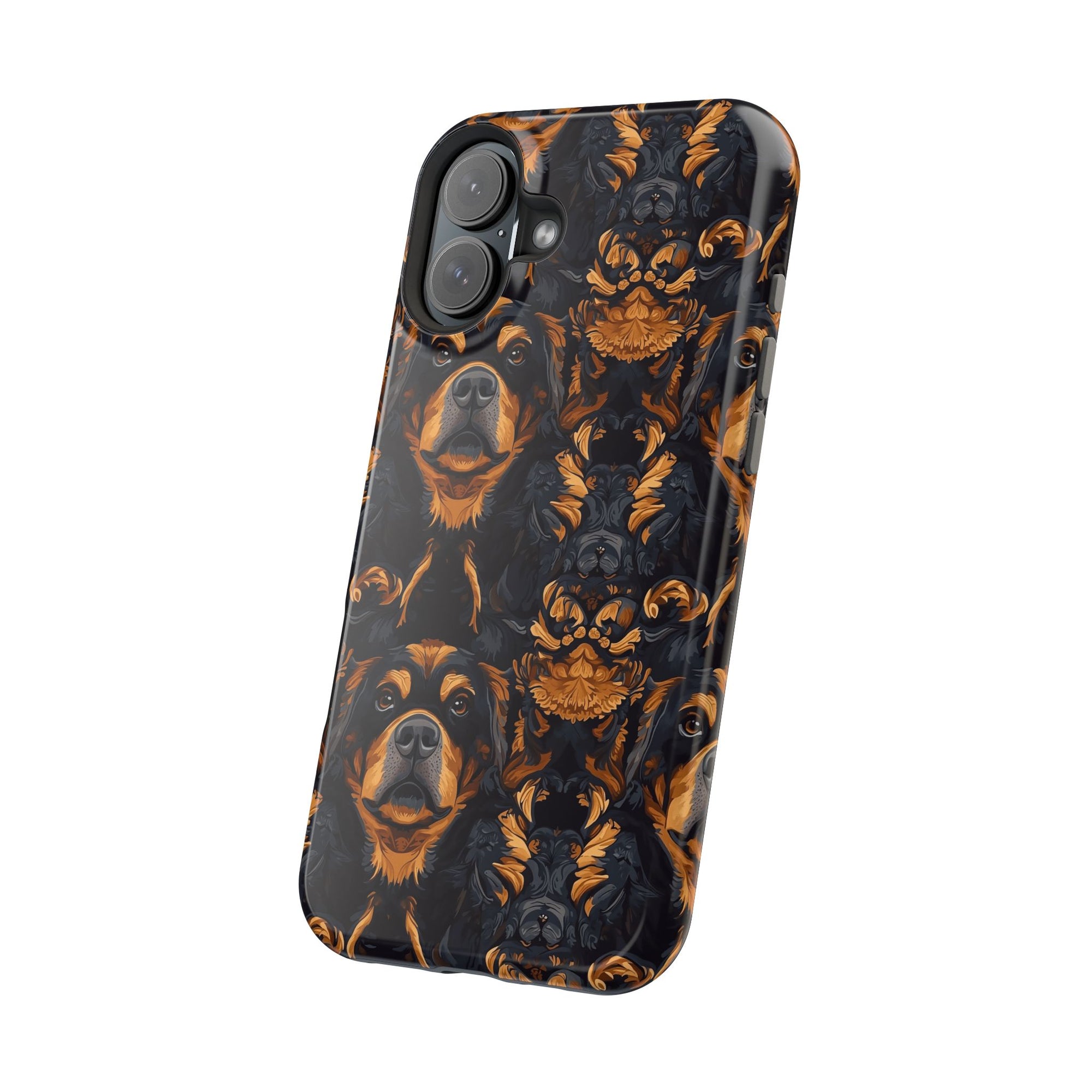 Modern Rottweiler Royalty Magnetic Tough Cases