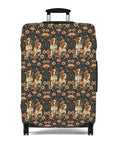 Beagle Blossom Bonanza Luggage Cover