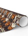 Bloomingly Bulldogistic Bouquet Wrapping Paper