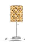 Golden Glitz 'n Glamour Woofwear Lamp on a Stand