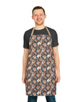 Blooming Bulldog Beauty Apron