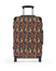 Floral Pawsome Dachsund Delight Suitcase