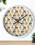 Dashing Dane Divinity Wall Clock