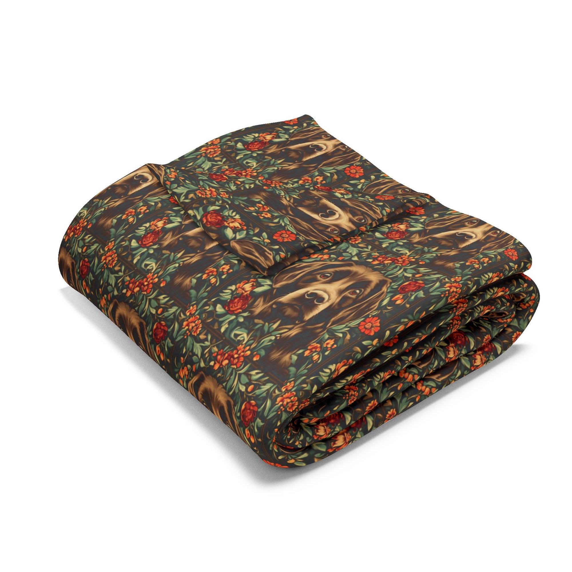 Labrador Lush Pooch Tapestry Arctic Fleece Blanket