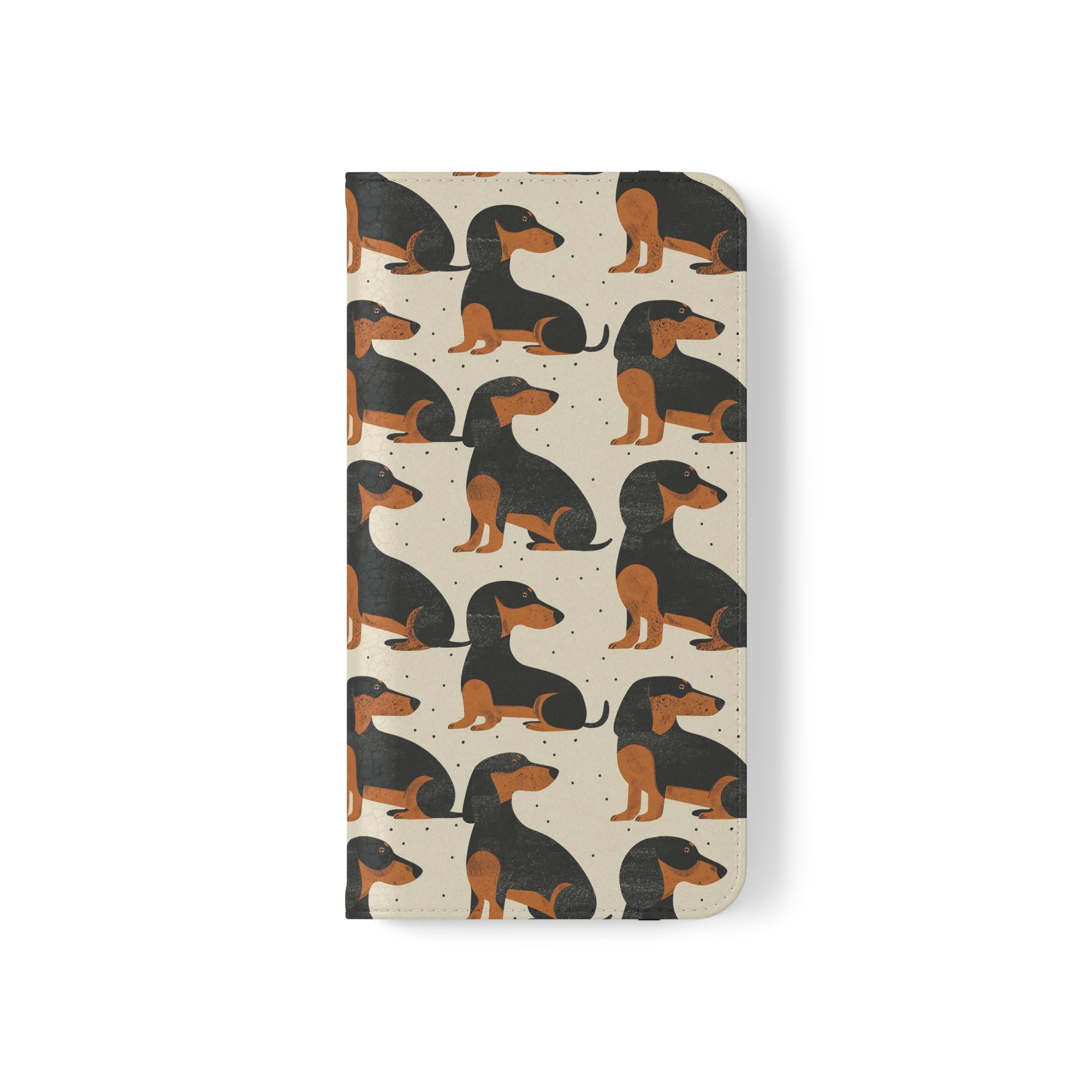 Whimsical Dachsund Dreamcatcher Flip Cases