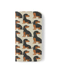 Whimsical Dachsund Dreamcatcher Flip Cases