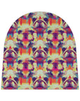 Glitchy Bulldog Blitz Baby Beanie