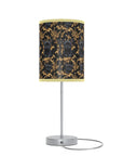 Regal Frenchie Noir Elegance Lamp on a Stand