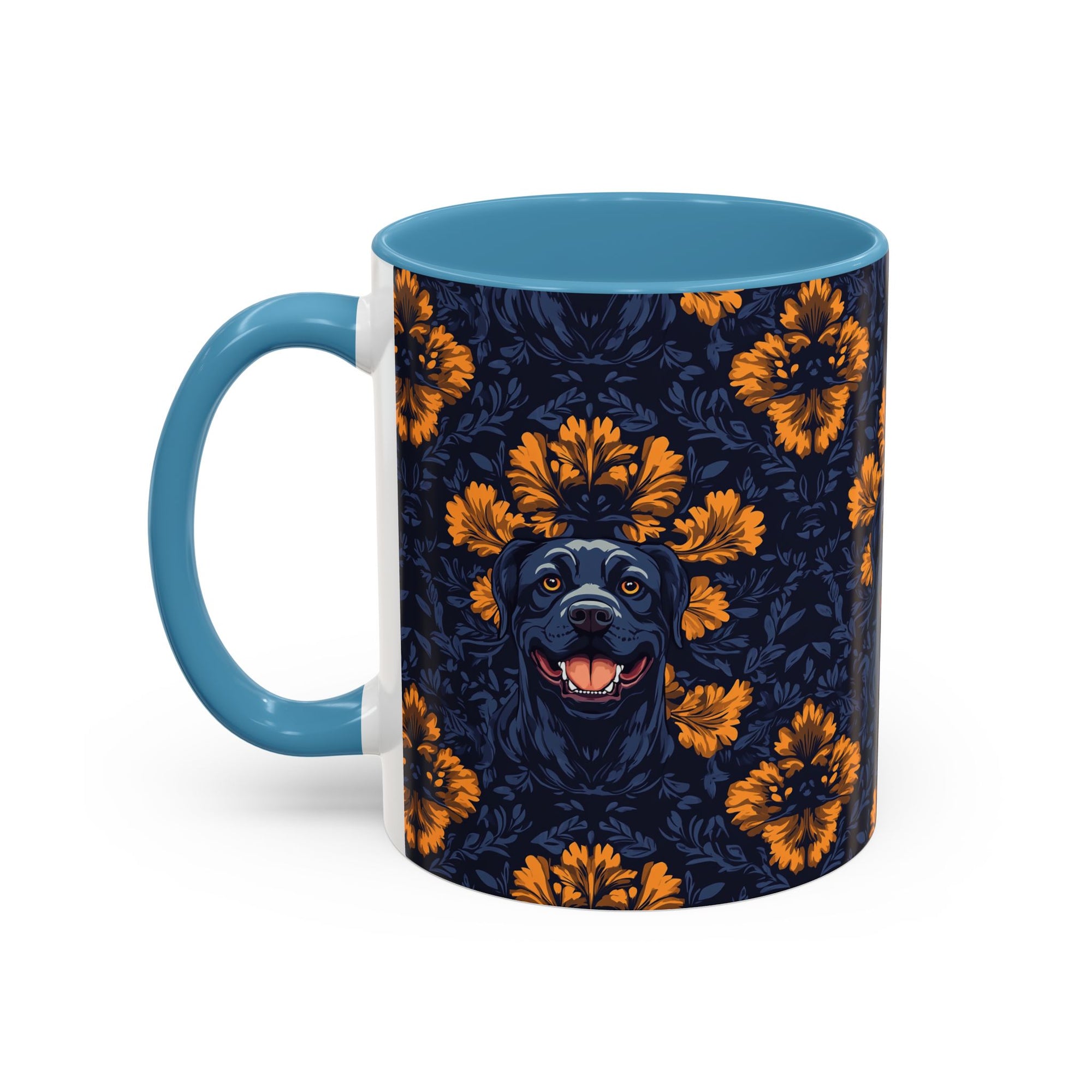 Royal Rottweiler Regalia Accent Coffee Mug