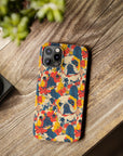 Bloom Pup Frenchietastic Splatter Slim Phone Cases