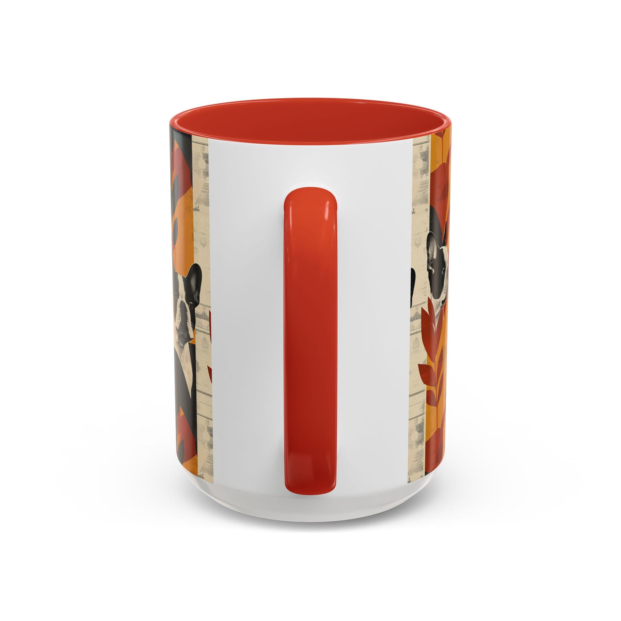 Chic Frenchie Charm Accent Coffee Mug