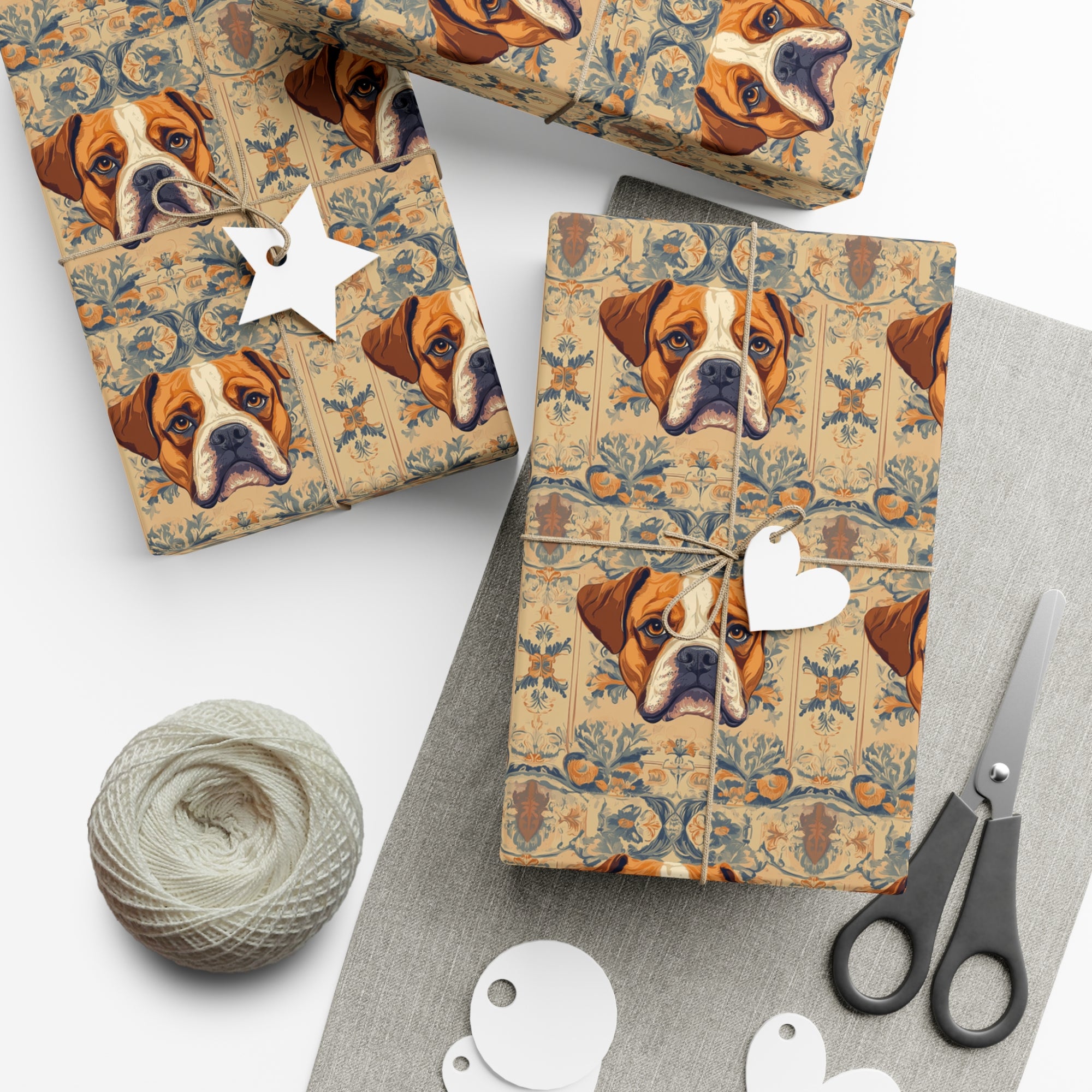 Bowtie Boxer Bliss Gift Wrap Papers