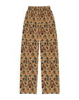 Autumnal German Shepherd Glamour Kids Pajama Pants