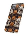 Bloomingly Bulldogistic Bouquet Slim Phone Cases